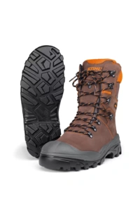 Chaussures en cuir, pour tronçonneuse, DYNAMIC S3, taille 43