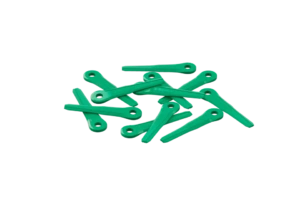 Jeu de couteaux, en plastique pour Polycut 6-2 et 18-2, vert