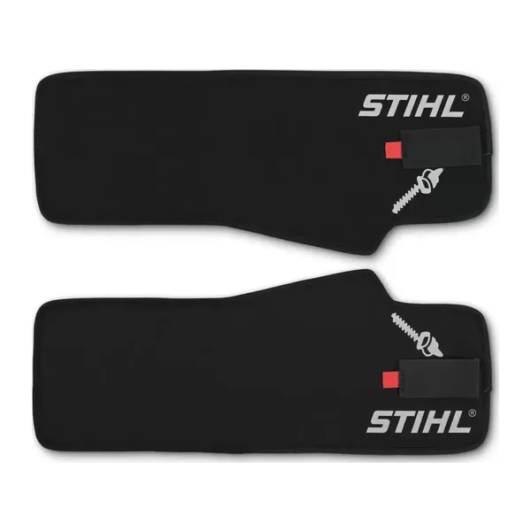 HS-beenbescherming 2-in-1, 65 cm, zwart