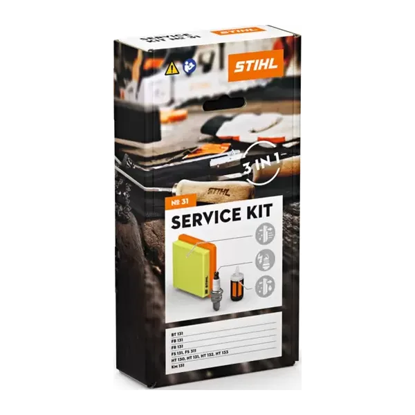 Service Kit 31, voor BT 131, FB 131, FR 131, FS 131, FS 311, HT 130, HT 131, HT 132, HT 133, KM 131