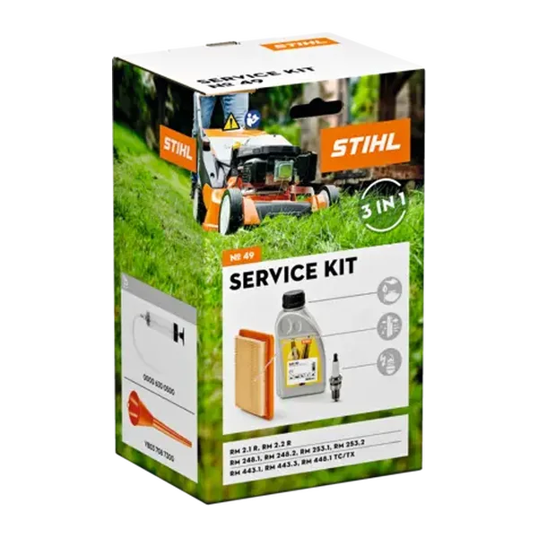 Service Kit 49, voor grasmaaiers en tuinfrezen