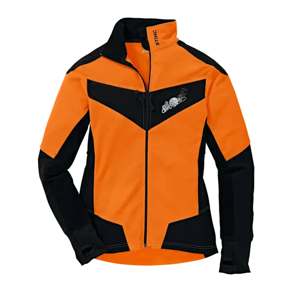 Veste polaire, DYNAMIC, taille XXL, orange