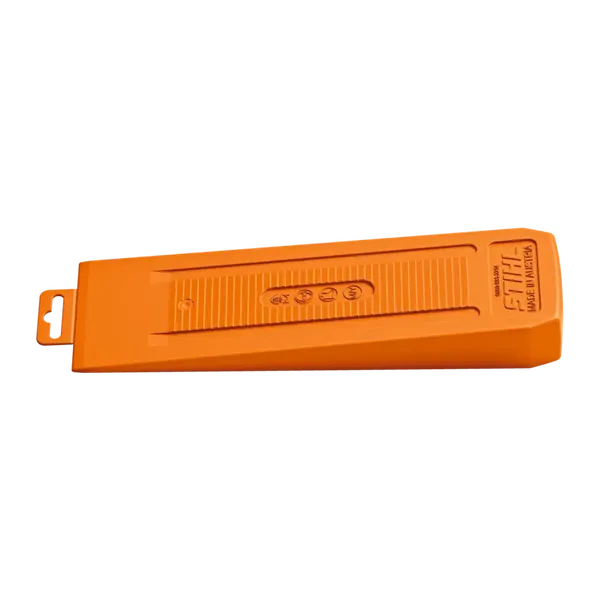 Coin d’abattage/de sciage, plastique, 18,5 cm